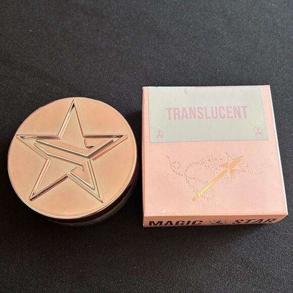 🌻 Jeffree Star Luminous Setting Powder in Translucent New FullSz - Picture 2 of 7